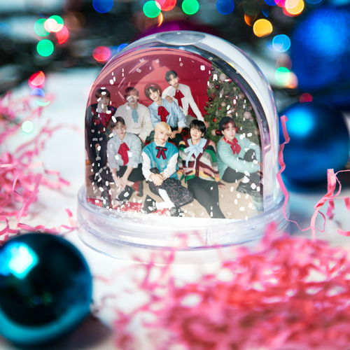 Игрушка Снежный шар Stray Kids Christmas EveL - фото 3