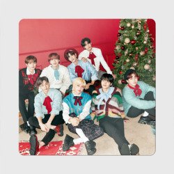 Магнит виниловый Квадрат Stray Kids Christmas EveL