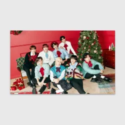 Бумага для упаковки 3D Stray Kids Christmas EveL