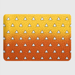 Картхолдер с принтом Оранжевое кимоно с треугольниками - Зеницу Клинок - фото 2