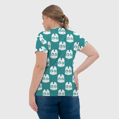 Женская футболка 3D Глейпнир узор, цвет 3D печать - фото 7