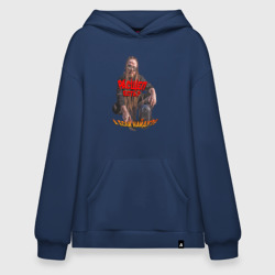 Худи SuperOversize хлопок Leos hellscream: расщеп есть - рок прикол