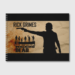 Альбом для рисования Ходячие мертвецы - Рик Граймс