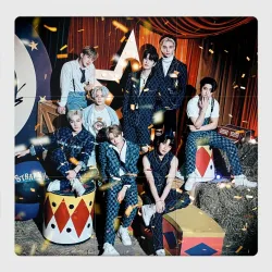 Магнитный плакат 3Х3 Stray Kids Circus