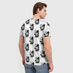 Мужская футболка 3D Глейпнир узор арт - фото 2