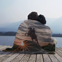 Плед 3D Санкт-Петербург: медный всадник - фото 2