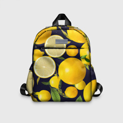Лимонные дольки – Детский рюкзак 3D с принтом купить со скидкой в -33%