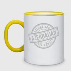 Кружка двухцветная Azerbaijan Grey