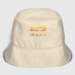 Детская панама хлопок Led Zeppelin - logotype