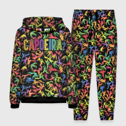 Мужской костюм с толстовкой 3D Capoeira colorful mens