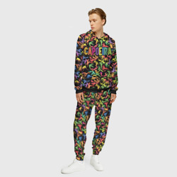 Мужской костюм с толстовкой 3D Capoeira colorful mens - фото 2