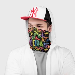 Бандана-труба 3D Capoeira colorful mens - фото 2