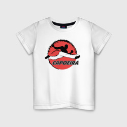 Capoeira - fighter jump – Футболка из хлопка с принтом купить со скидкой в -20%