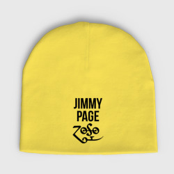 Детская шапка демисезонная Jimmy Page - Led Zeppelin