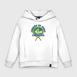 Детское худи Oversize хлопок Cordao de ouro Capoeira flag of Brazil