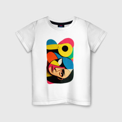 Детская футболка хлопок Поп-арт в стиле Пабло Пикассо