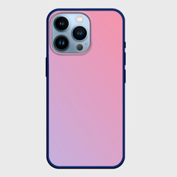 Чехол для iPhone 14 Pro Градиент - розовая пастель