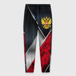 Мужские брюки 3D Red & black Russia