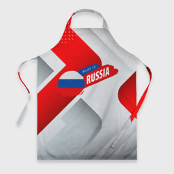 Фартук 3D Welcome to Russia red  white