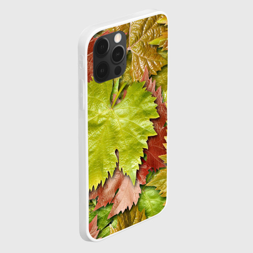 Чехол для iPhone 12 Pro Max Осенние листья клёна - паттерн - фото 3