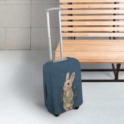 Чехол для чемодана 3D Кролик с фонариком - фото 2