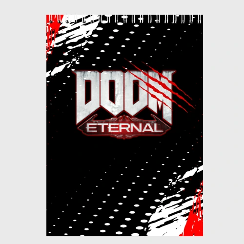 Скетчбук Doom - краска