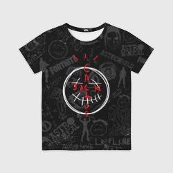 Детская футболка 3D Travis Scott - Фортнайт