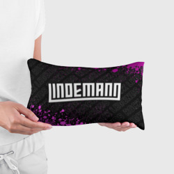 Подушка 3D антистресс Lindemann rock legends: надпись и символ - фото 2