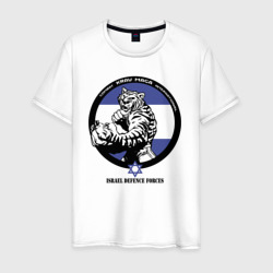 Krav-maga tiger emblem – Мужская футболка хлопок с принтом купить со скидкой в -20%