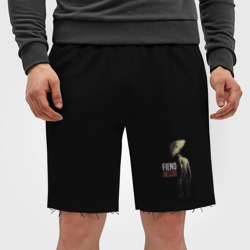 Мужские трикотажные шорты футер хлопок FIEND 2012 - рок группа - фото 2