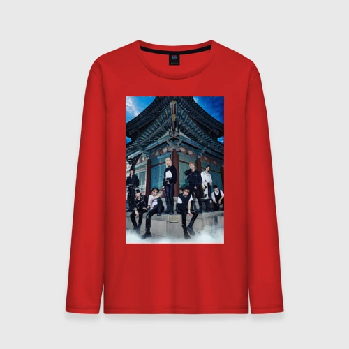 Мужской лонгслив хлопок Stray Kids Thunderous