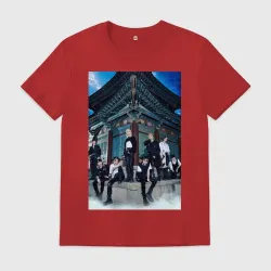 Мужская футболка хлопок Stray Kids Thunderous