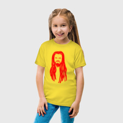 Детская футболка хлопок Hellscream портрет красный - фото 2