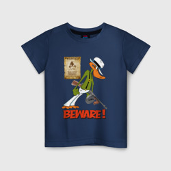 Детская футболка хлопок Криминальная утка