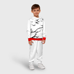 Детский костюм с толстовкой 3D Черные Летучие Мыши - фото 2