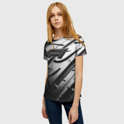 Женская футболка 3D Formula 1 - Dark theme - фото 2