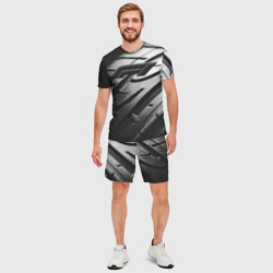 Мужской костюм с шортами 3D Formula 1 - Dark theme - фото 2