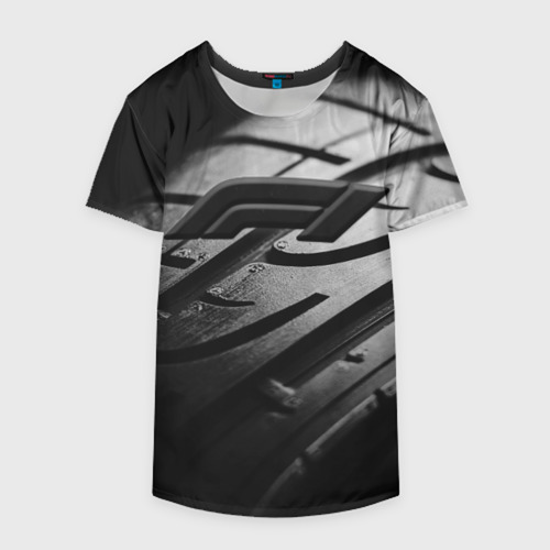 Накидка на куртку 3D Formula 1 - Dark theme, цвет 3D печать - фото 4