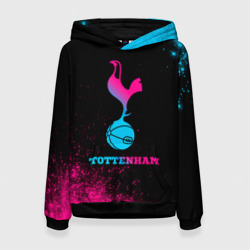 Женская толстовка 3D Tottenham - neon gradient