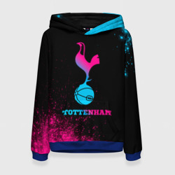 Женская толстовка 3D Tottenham - neon gradient