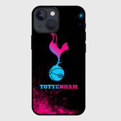 Чехол для iPhone 13 mini Tottenham - neon gradient