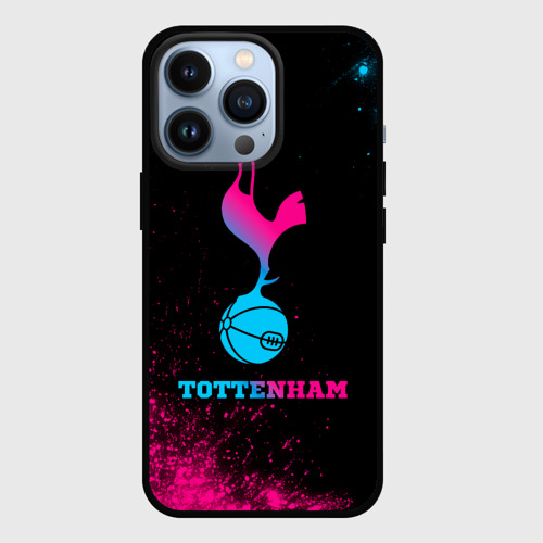 Чехол для iPhone 13 Pro Tottenham - neon gradient