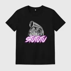 Мужская футболка хлопок JDM турбина stututu