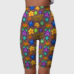 Велосипедки 3D Stardew Valley pattern brown - фото 2