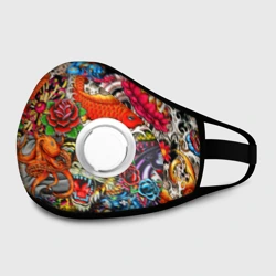 Маска из неопрена Красочная иллюстрация
