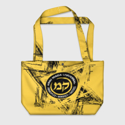Пляжная сумка 3D Krav maga national wrestling emblem