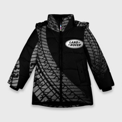 Зимняя куртка для девочек 3D Land Rover tire tracks