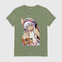 Женская футболка хлопок Made in abyss - Nana