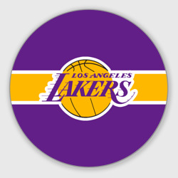 Круглый коврик для мышки LA Lakers NBA