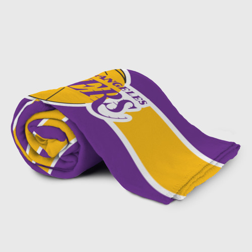 Плед 3D LA Lakers NBA, цвет 3D (велсофт) - фото 2